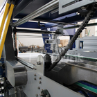 飲料のためのまっすぐな線形タイプ印刷された自動収縮の覆い機械