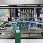飲料のためのまっすぐな線形タイプ印刷された自動収縮の覆い機械