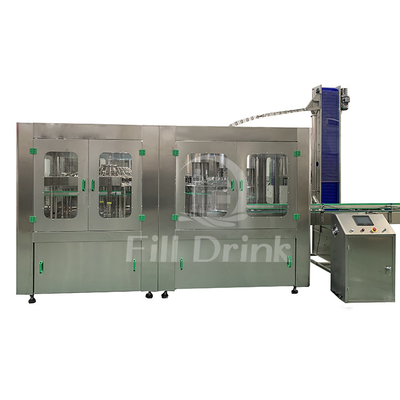 ペットびんのソーダ ガスの充填機は空気漏出なしで炭酸飲料の容器機械を炭酸塩化した